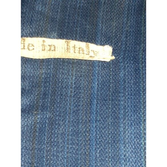 Tapestry Pillow Cover Italian Pastoral Scene Estate Made in Italy 18" Square - Picture 8 of 10